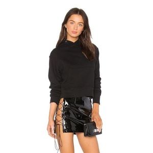 Danielle Guizio lace up skirt